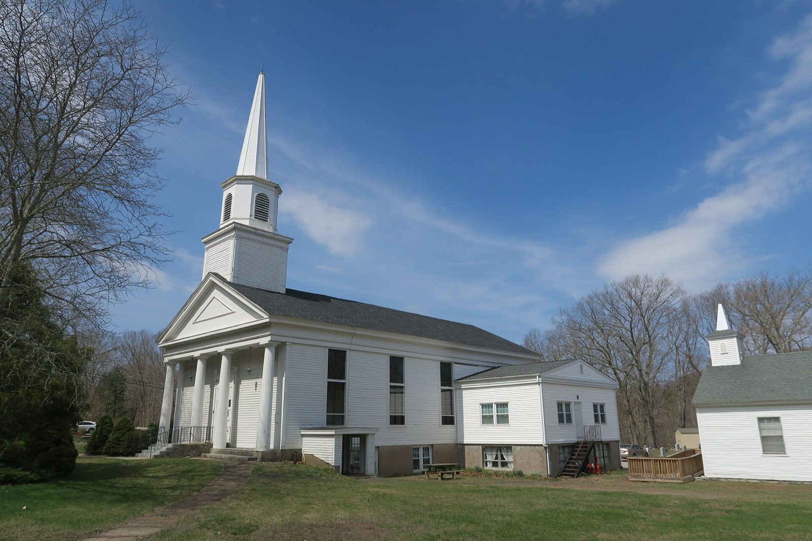 The First Congregational Church in Andover, Connecticut