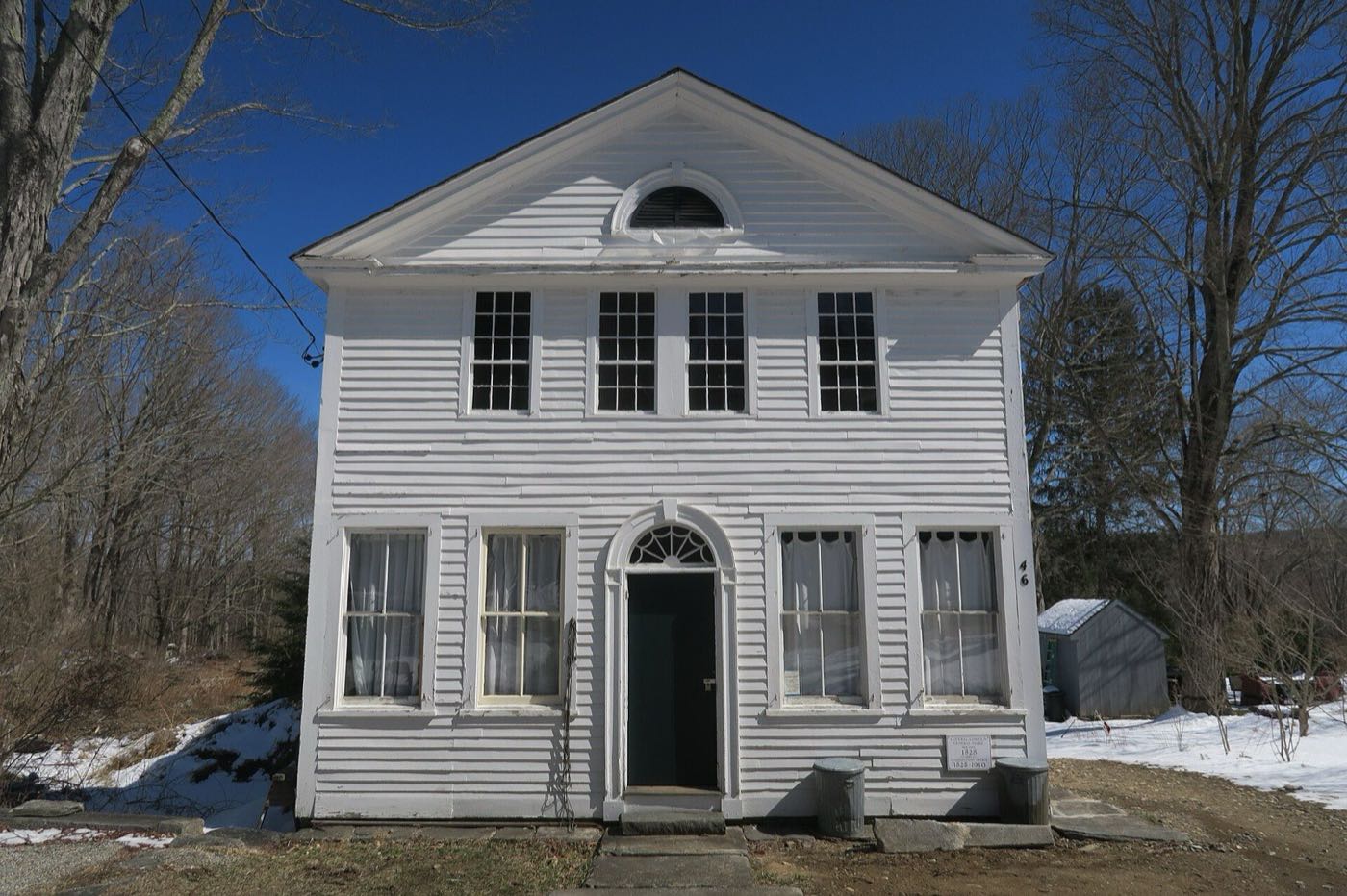 The Goodell-Lincoln General Store, an 1828 brick building on Chaplin Street that also served as the town post office until 1950
