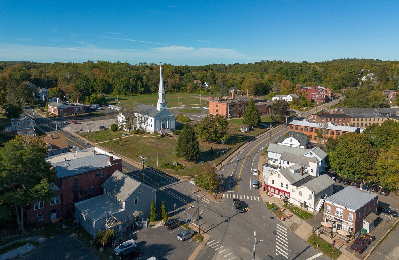 View of East Hampton, Connecticut