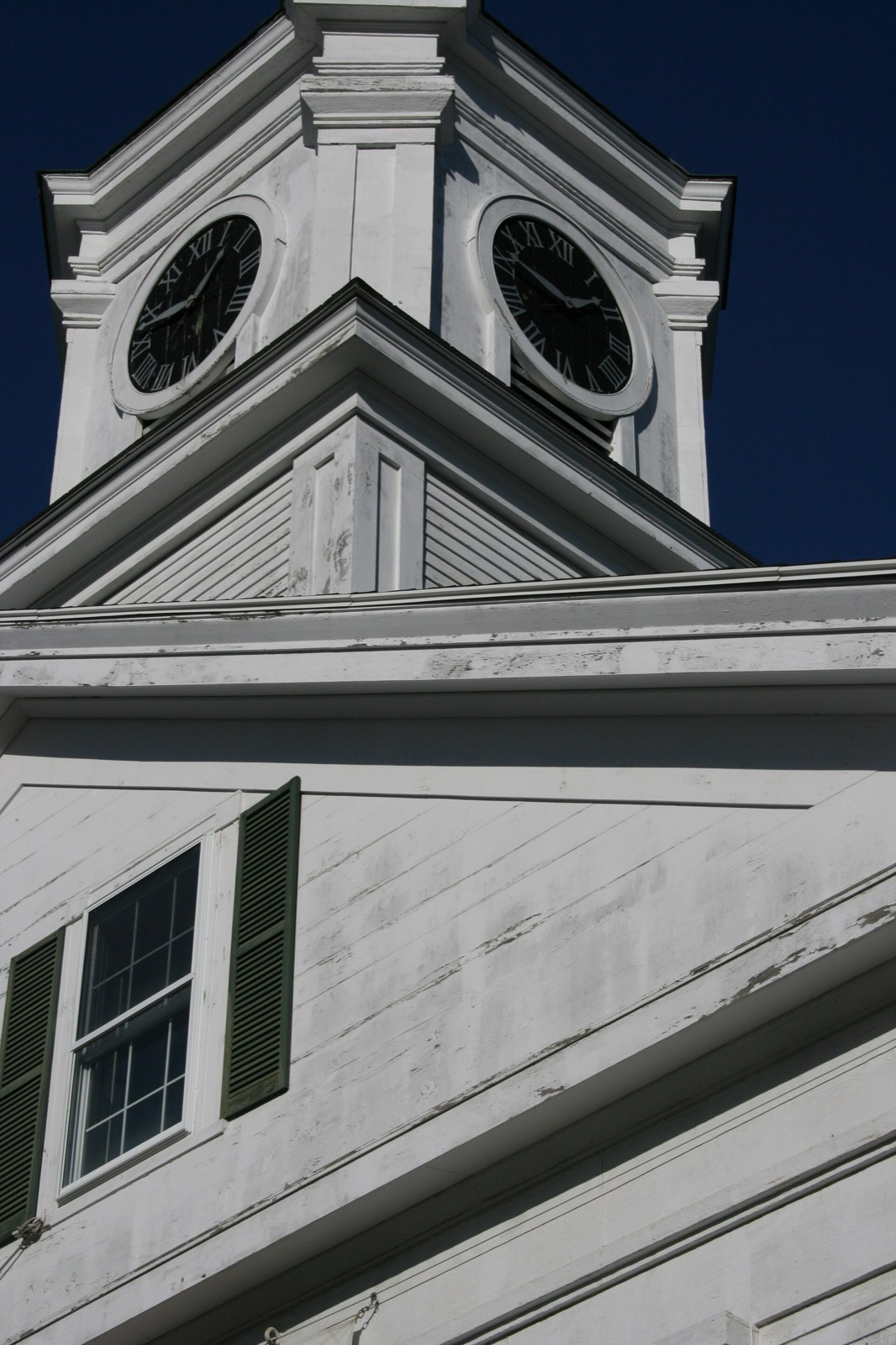 Barre Town Hall on the town common in Barre, Massachusetts.