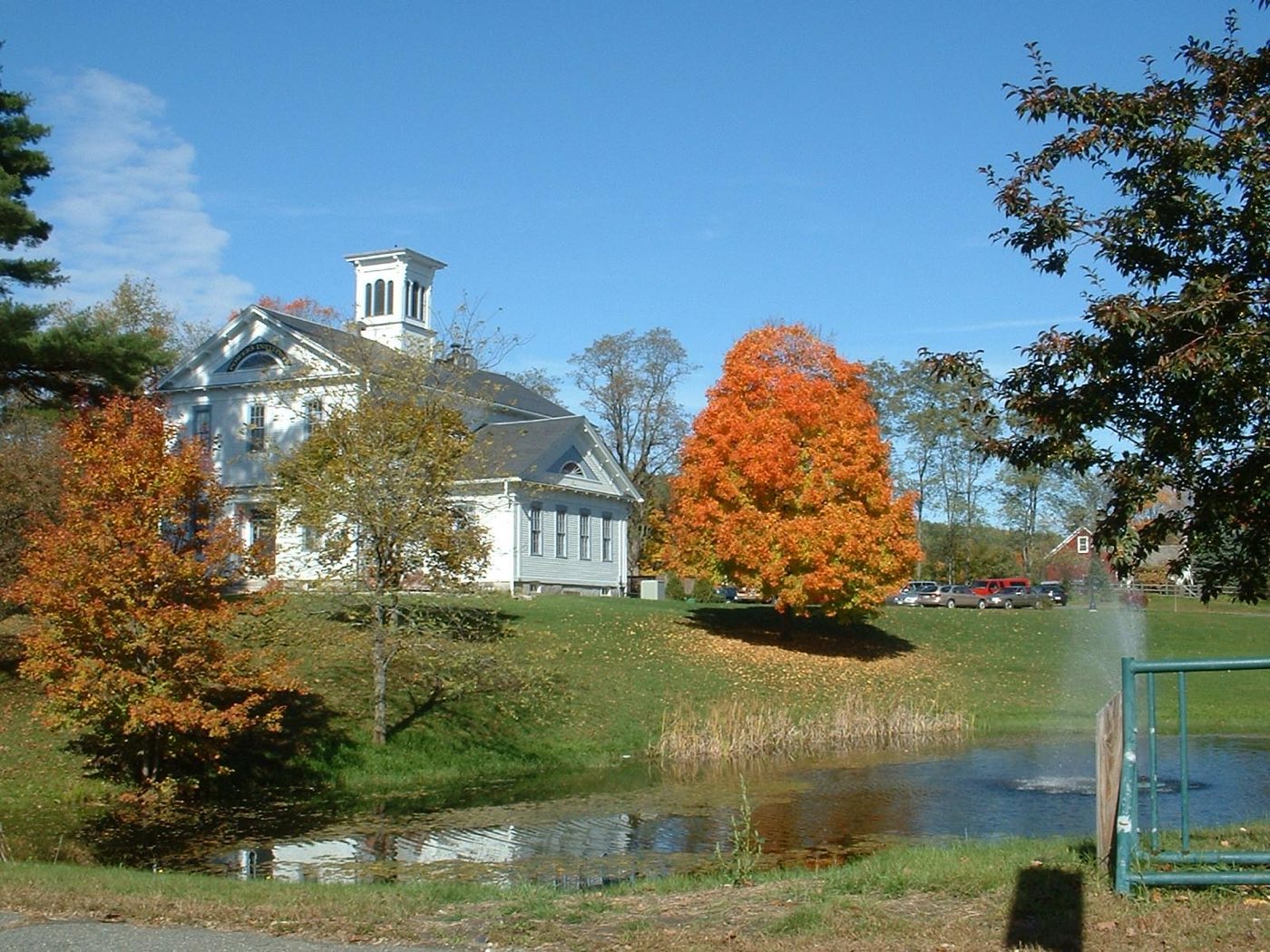 The Powers Institute building in Bernardston, Massachusetts.