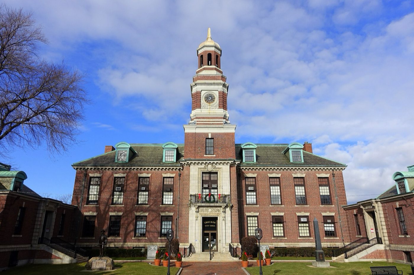 Chelsea City Hall in Chelsea, Massachusetts.