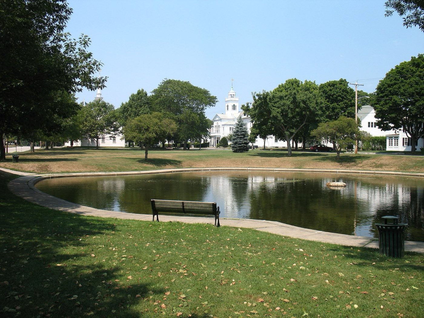 Cohasset town common, Massachusetts.