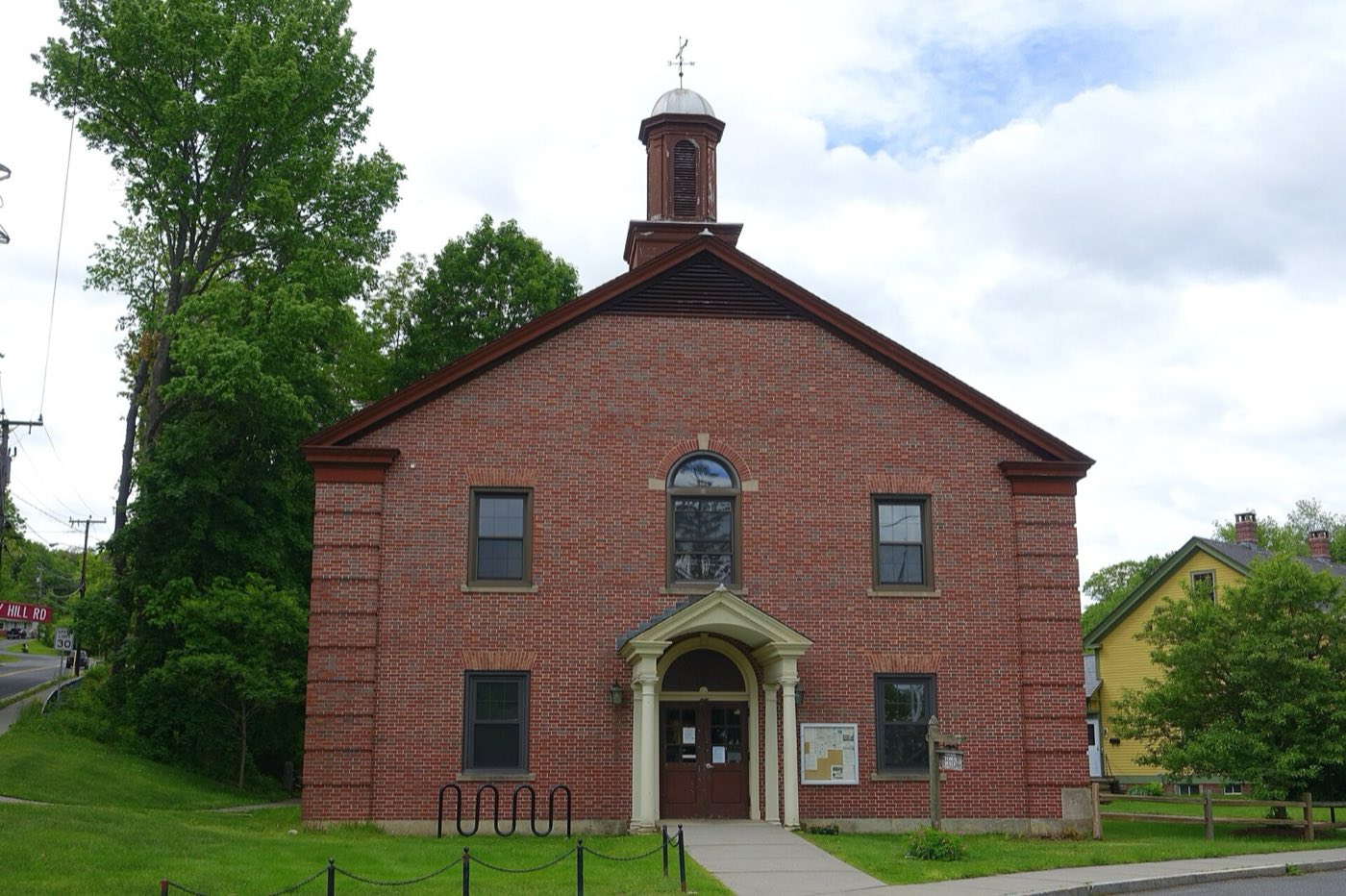 Conway Town Hall in Conway, Massachusetts.
