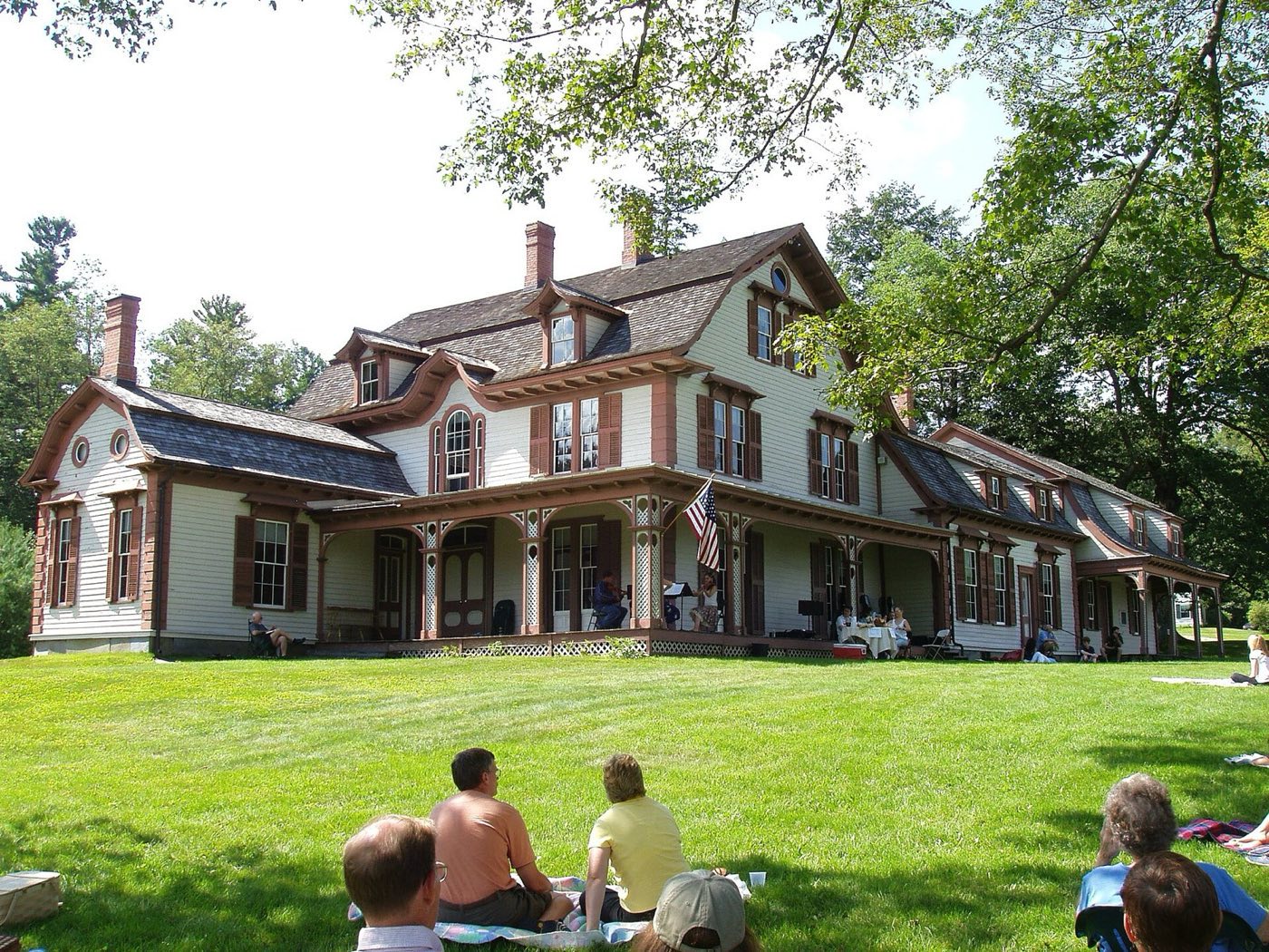 The William Cullen Bryant Homestead in Cummington, Massachusetts.