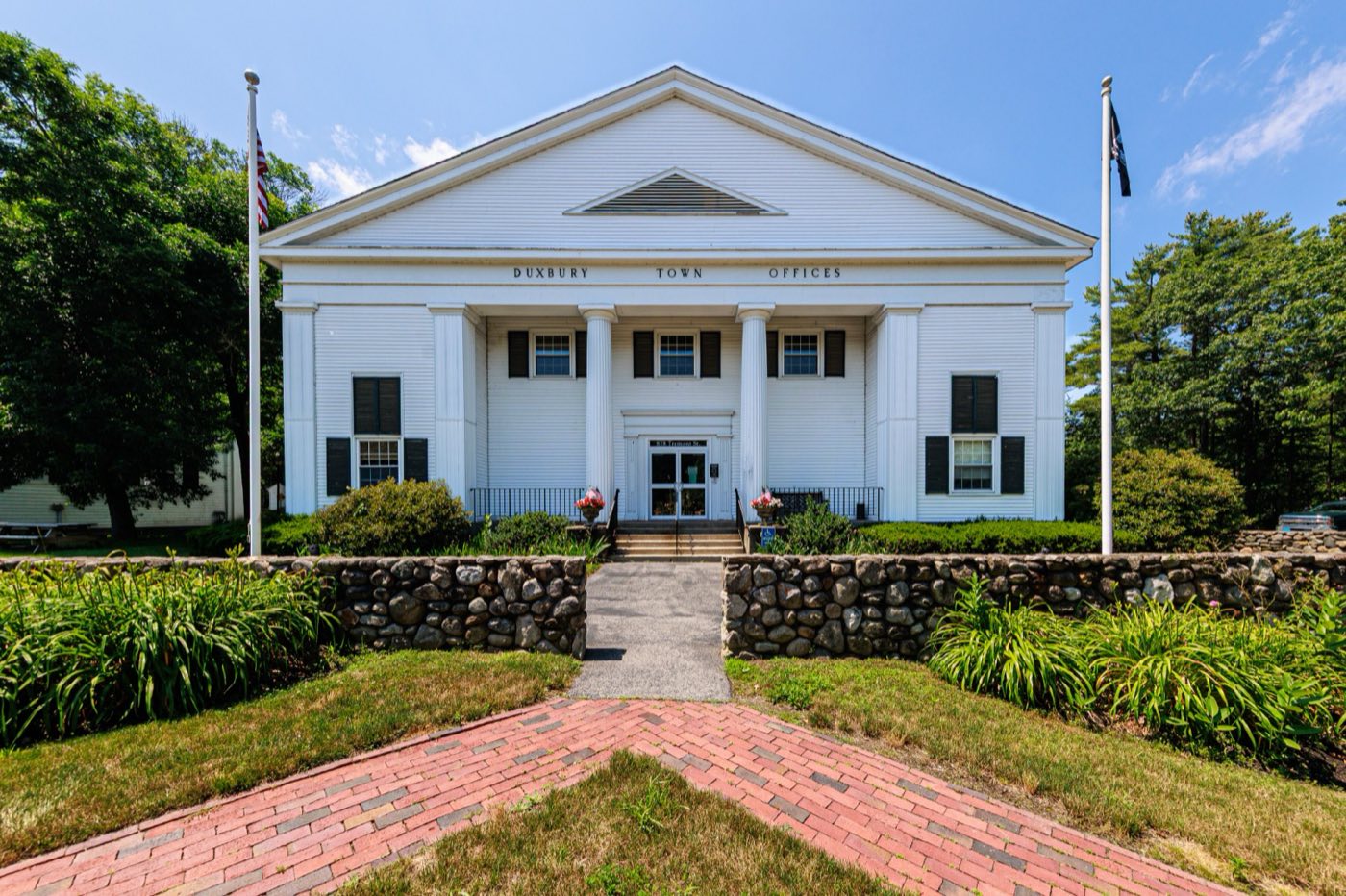 Duxbury Town Hall, Massachusetts.