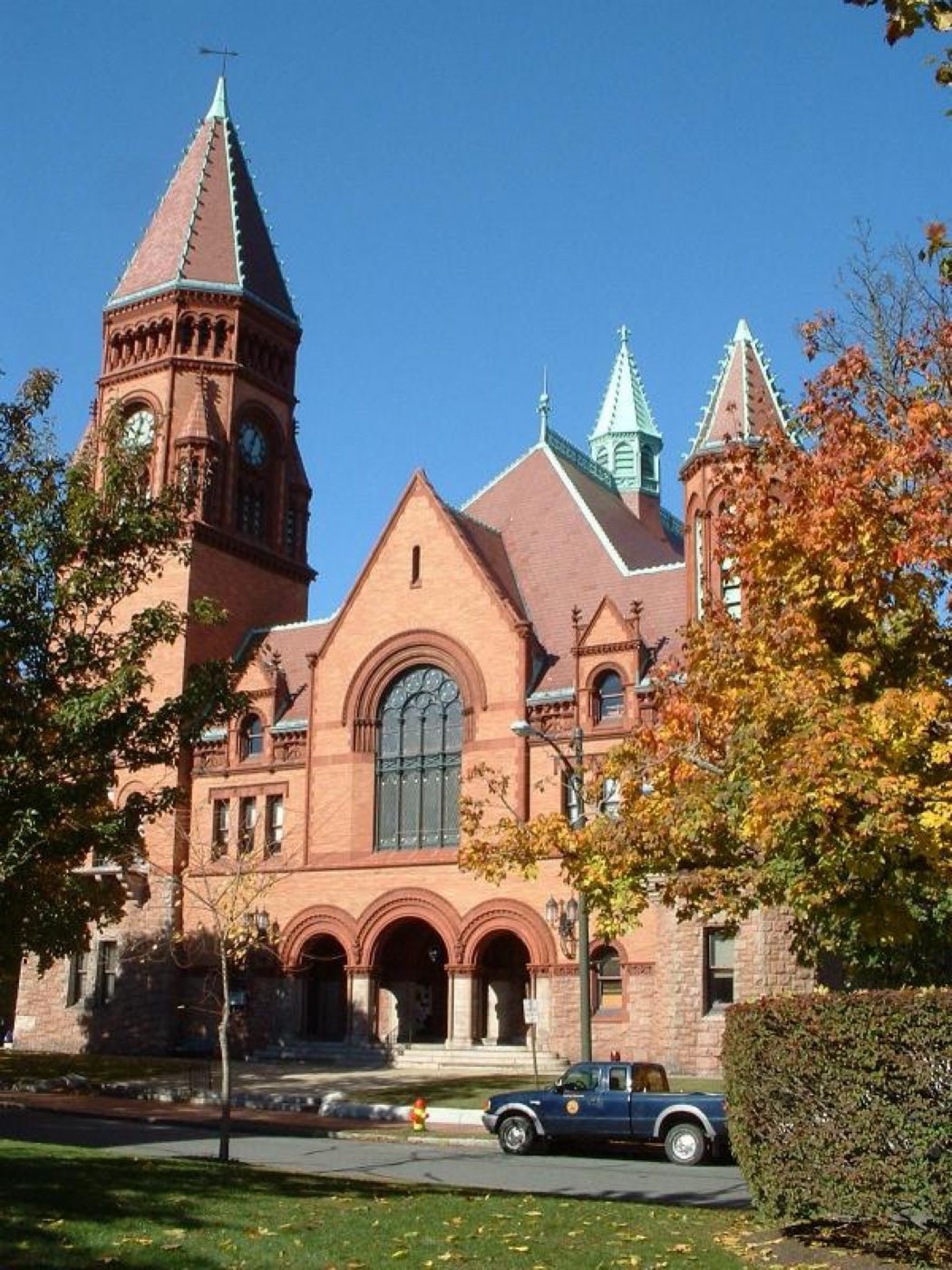 Fairhaven Town Hall on Center Street.