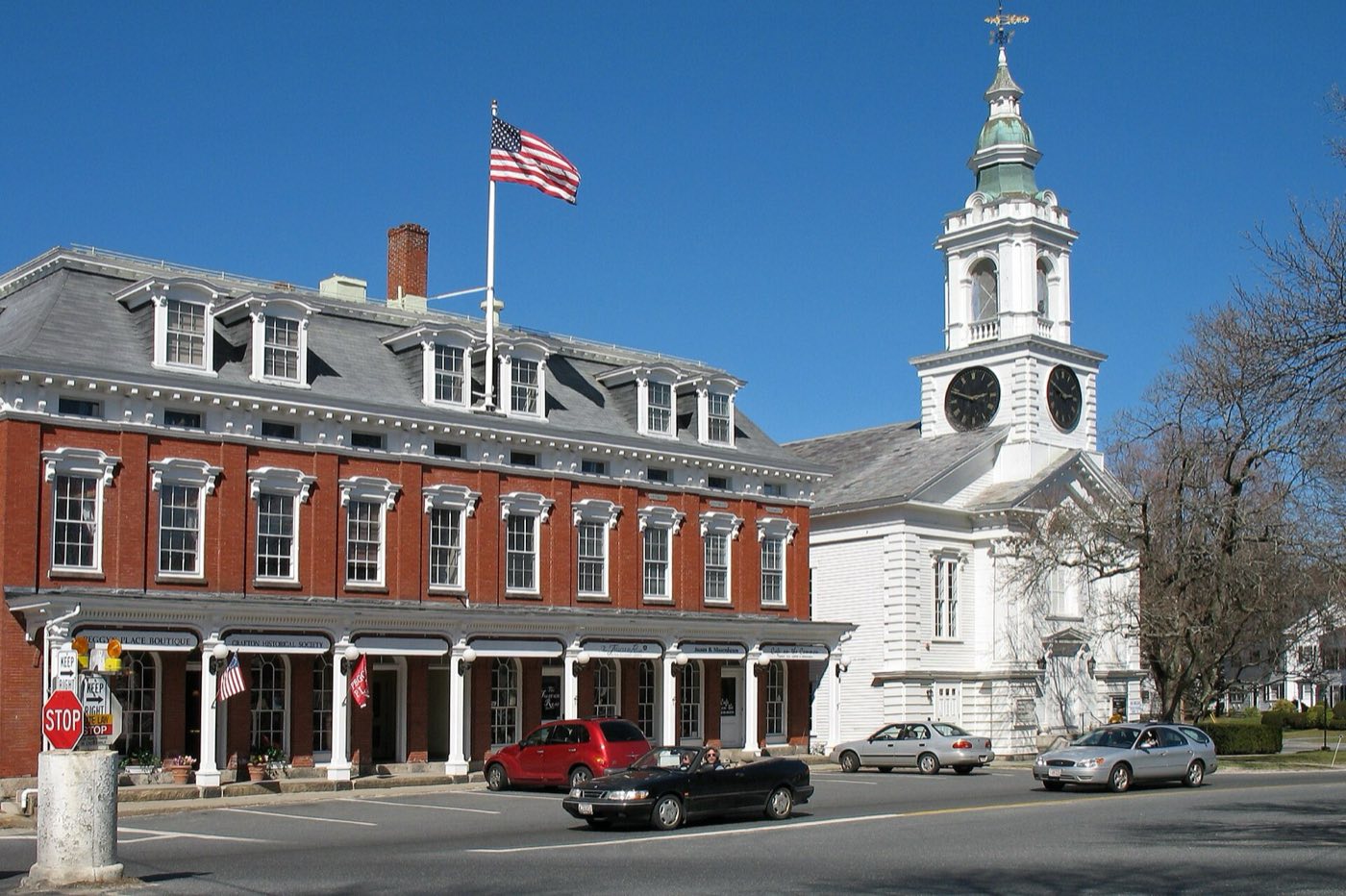 A view of Grafton, Massachusetts