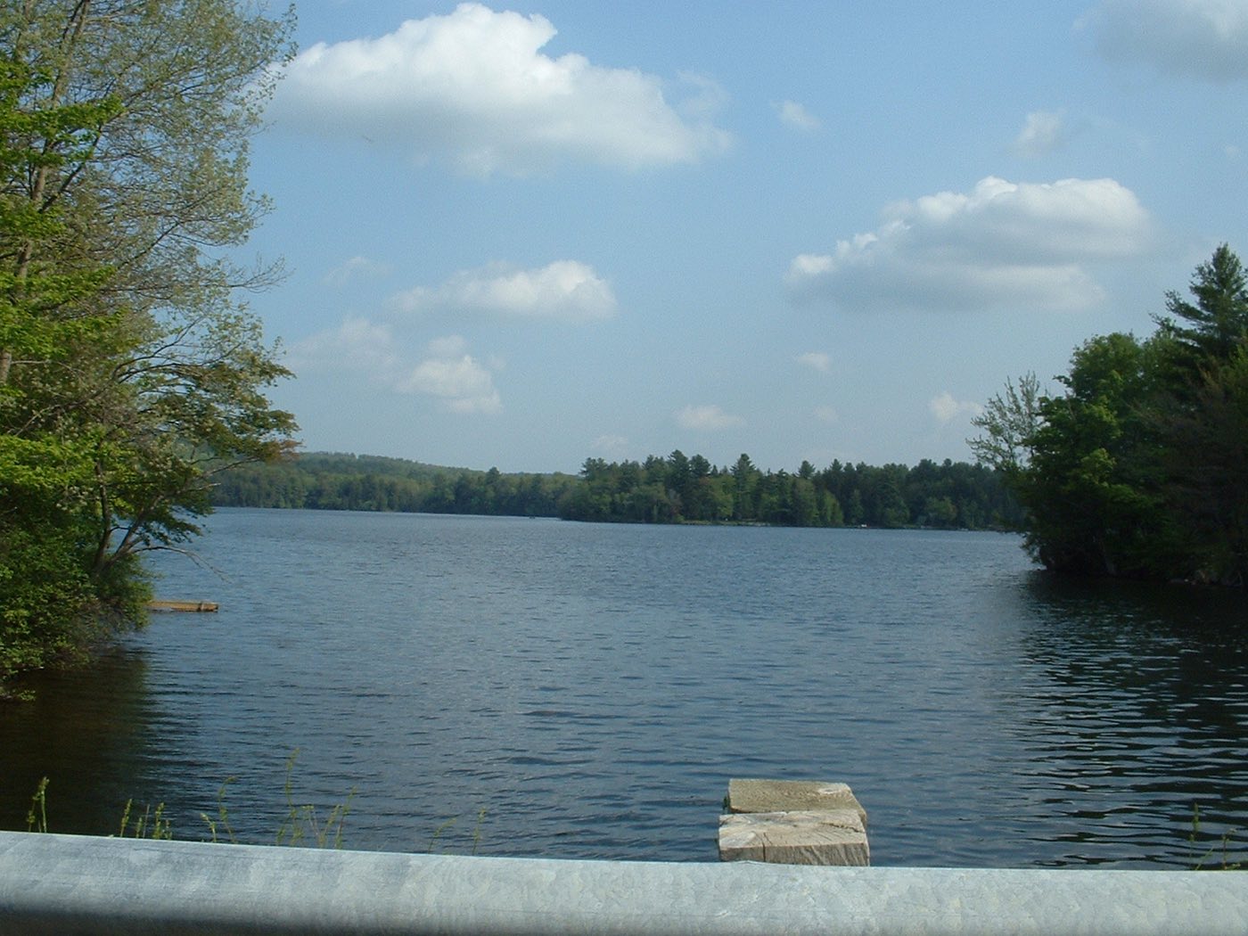 Ashmere Lake in Hinsdale, Massachusetts.