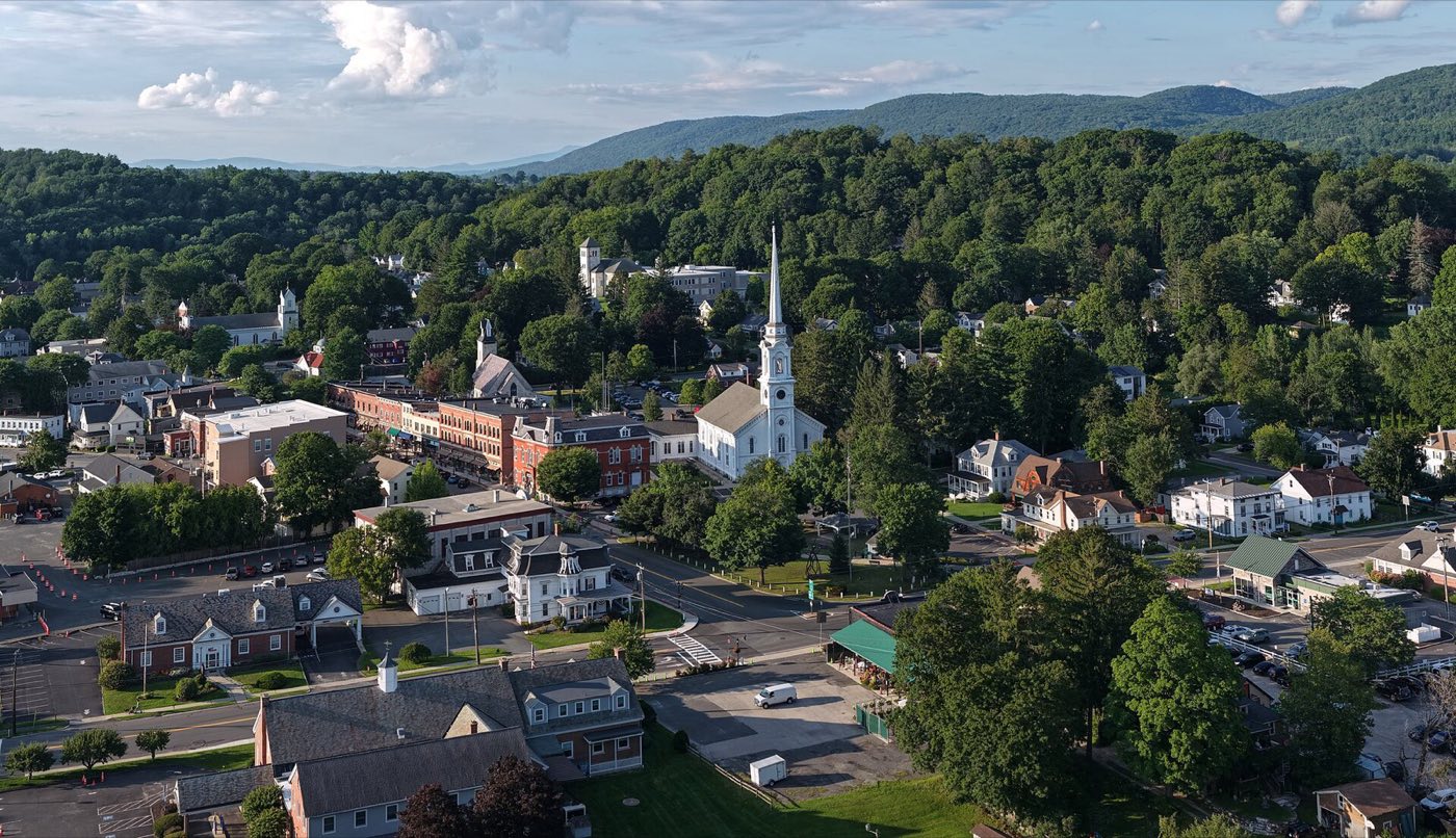 View of Lee, Massachusetts.