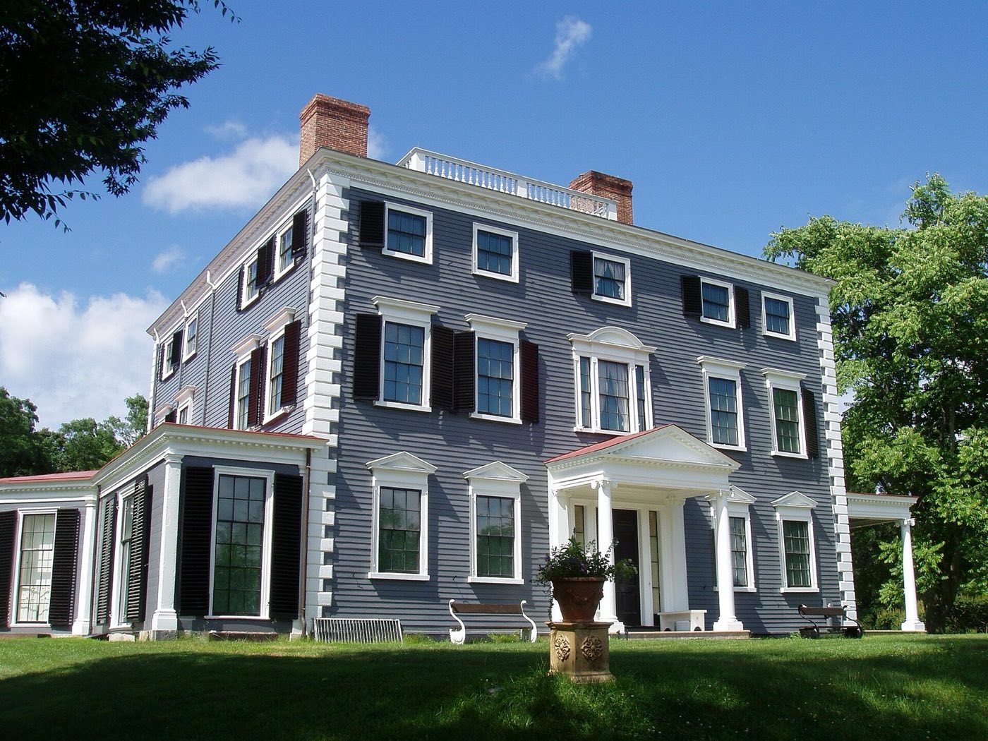 The Codman House, a historic estate house in Lincoln, Massachusetts.