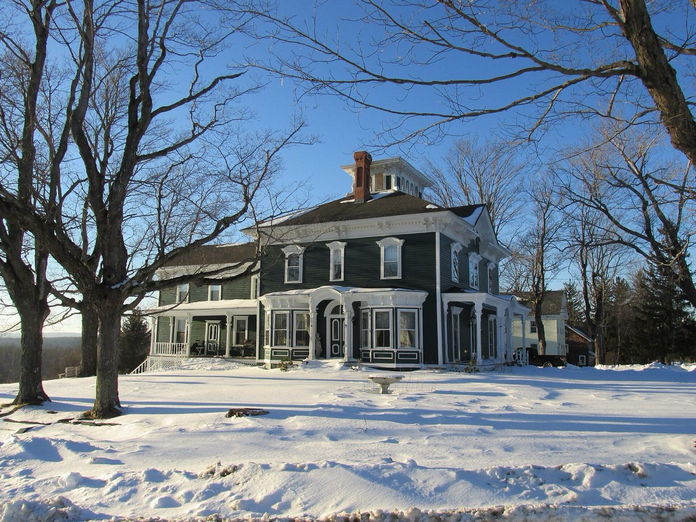 The Big House, built in 1869, in Middlefield, Massachusetts.