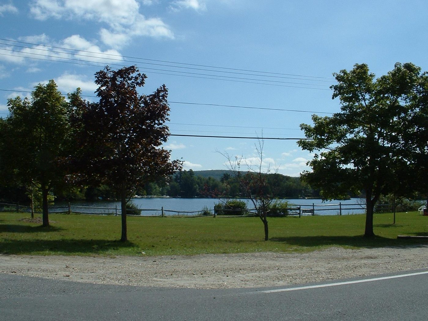Lake Garfield in Monterey, Massachusetts.