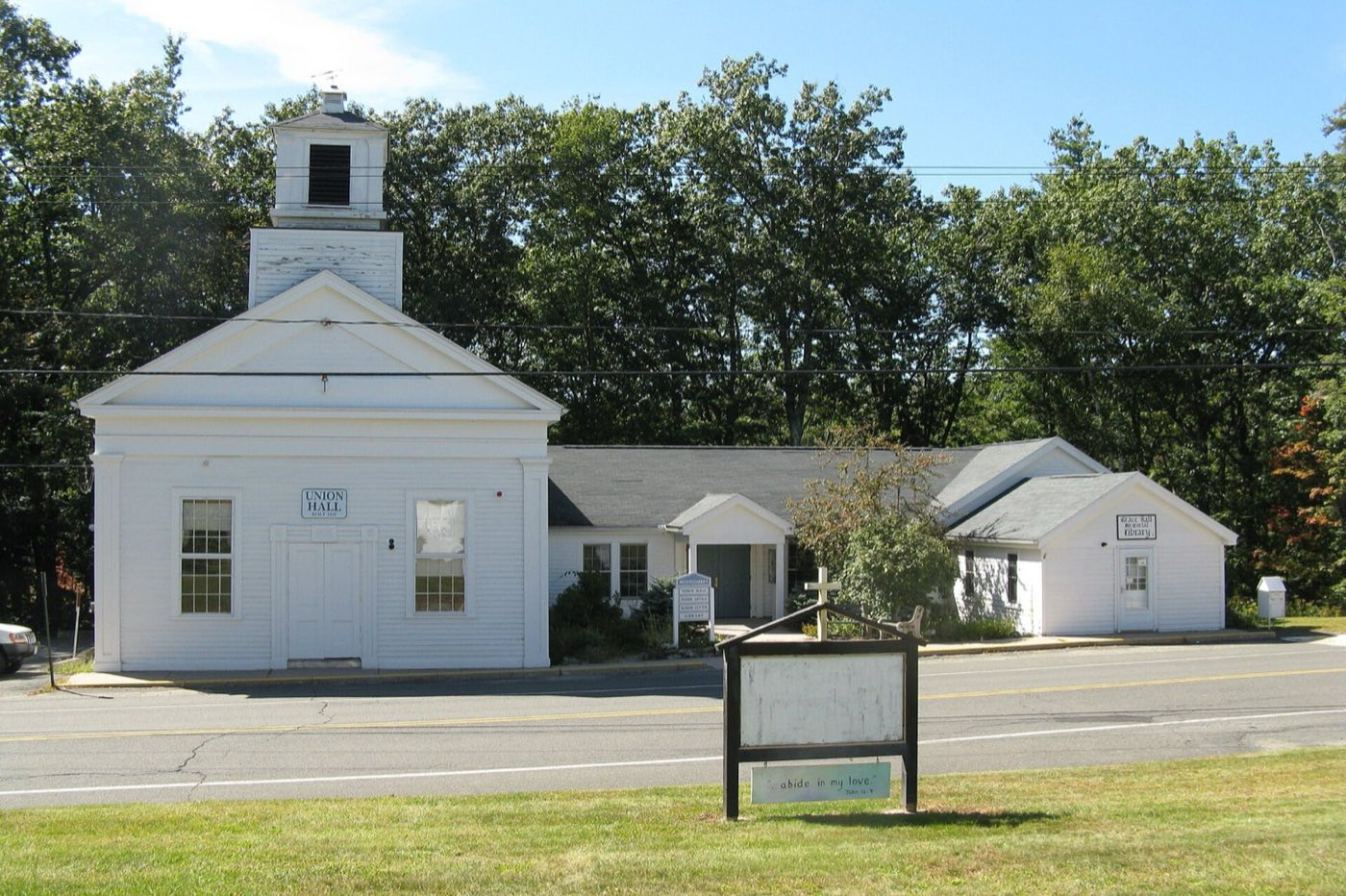 Montgomery Town Offices building in Montgomery, Massachusetts.