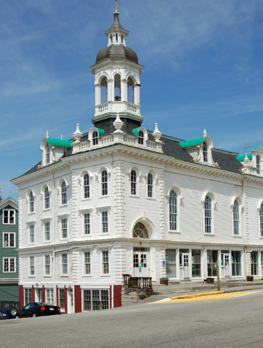 North Brookfield Town Hall in North Brookfield, Massachusetts.