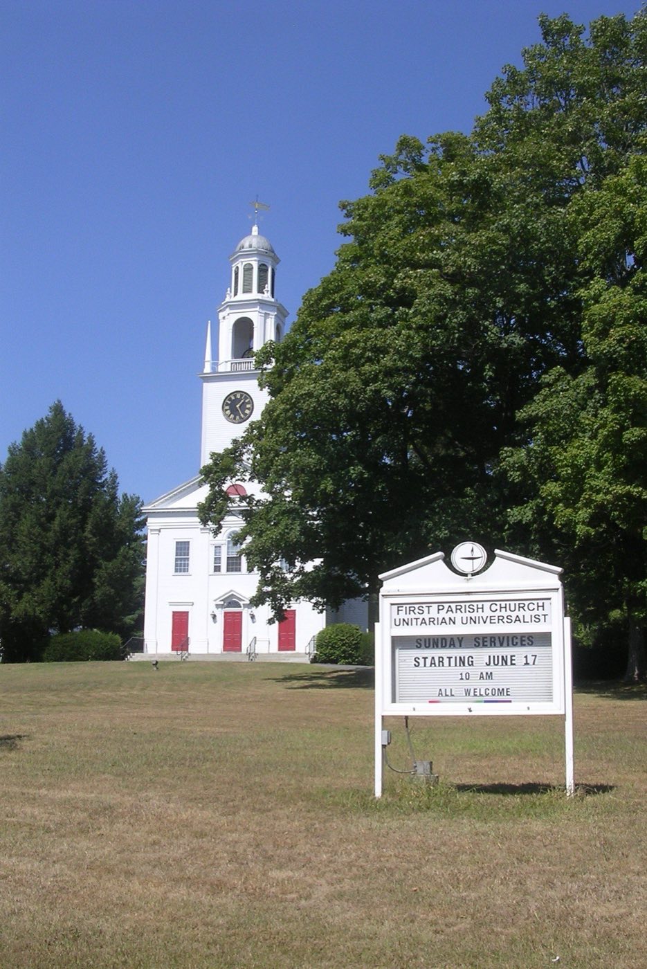 First Parish Church in Northborough.