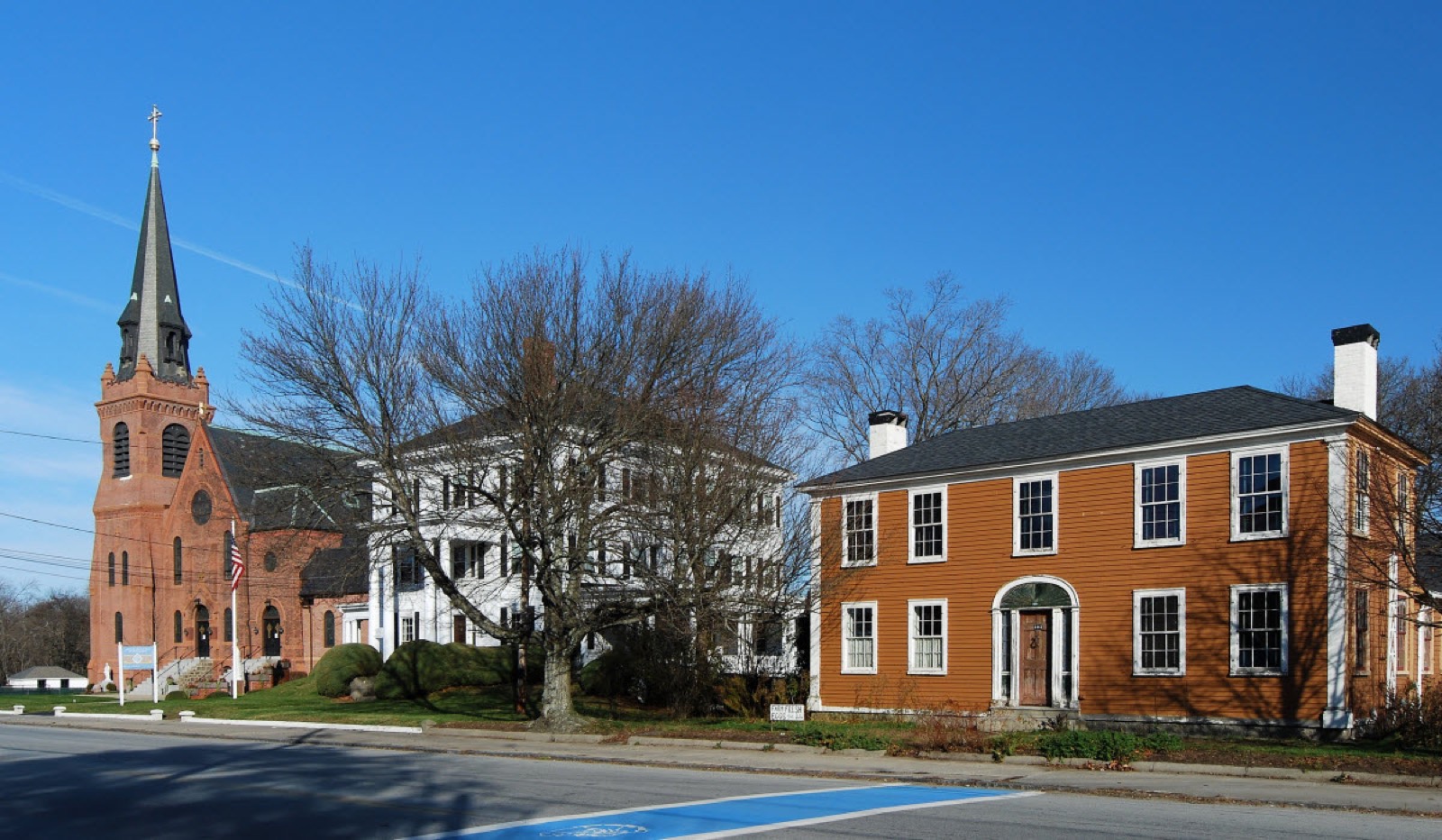 Union Street in Rockland, Massachusetts.