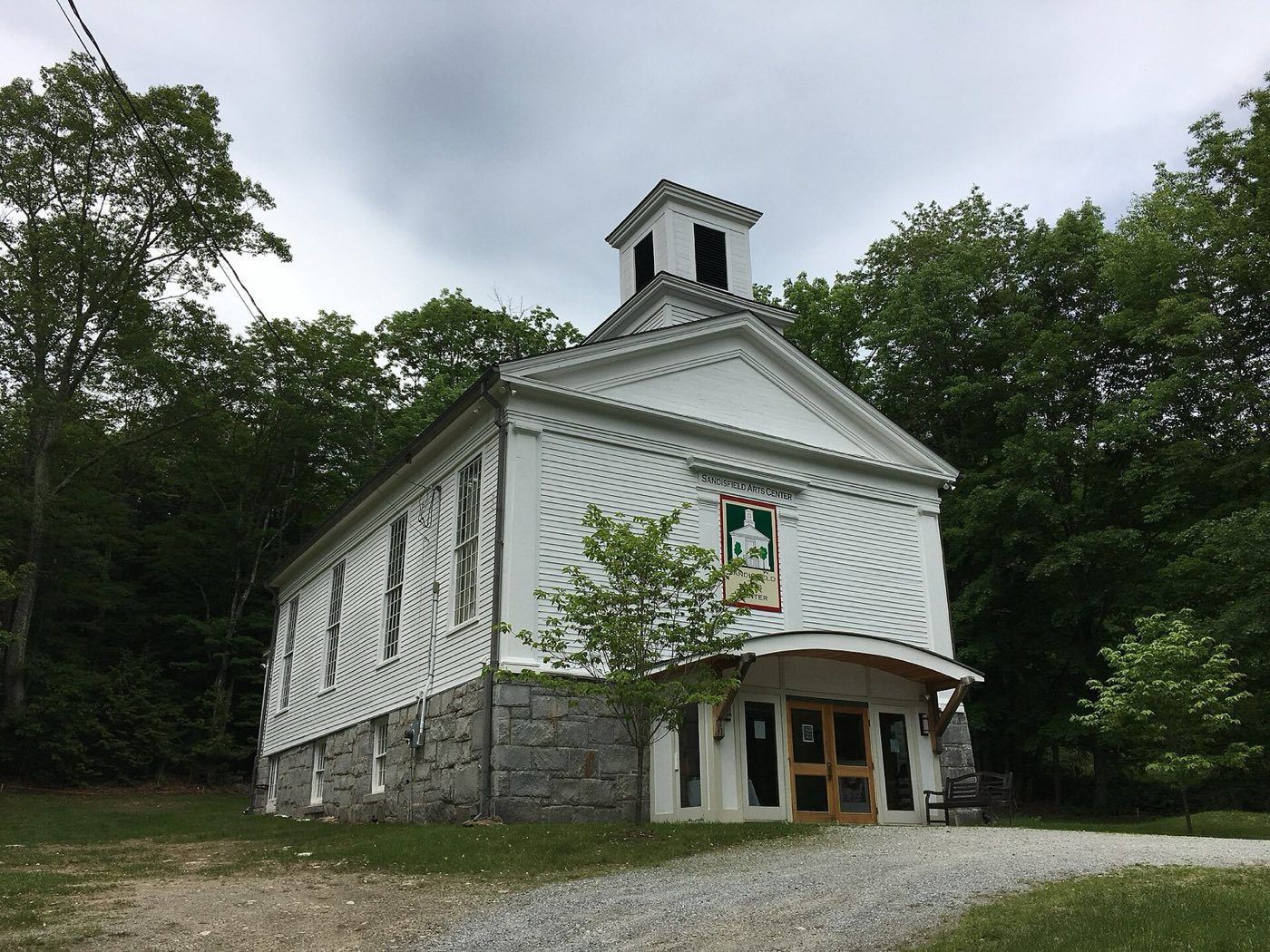 The Sandisfield Arts Center, a 19th-century meeting house converted to a performing arts venue.