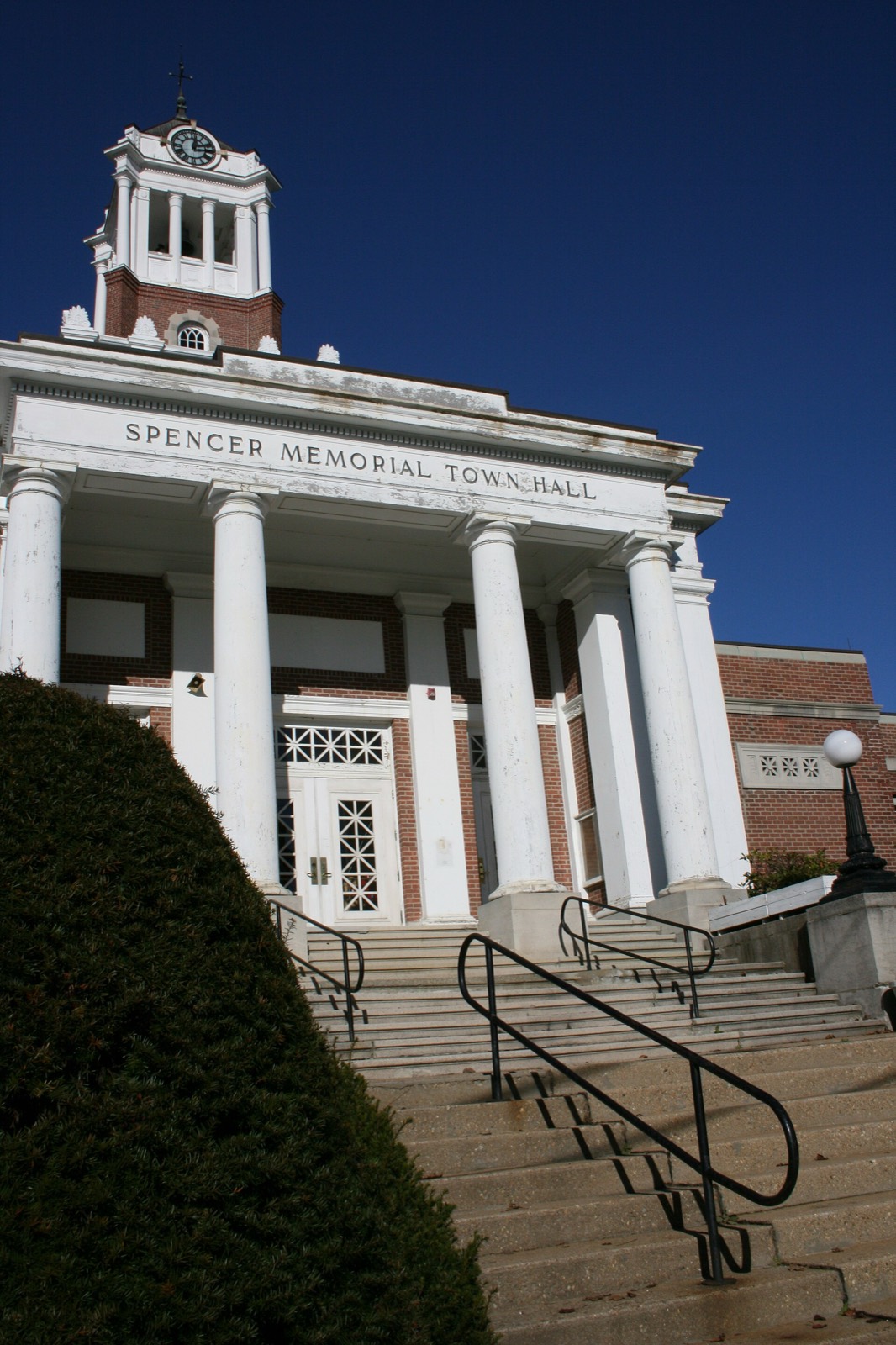 Spencer Town Hall in Spencer, Massachusetts.