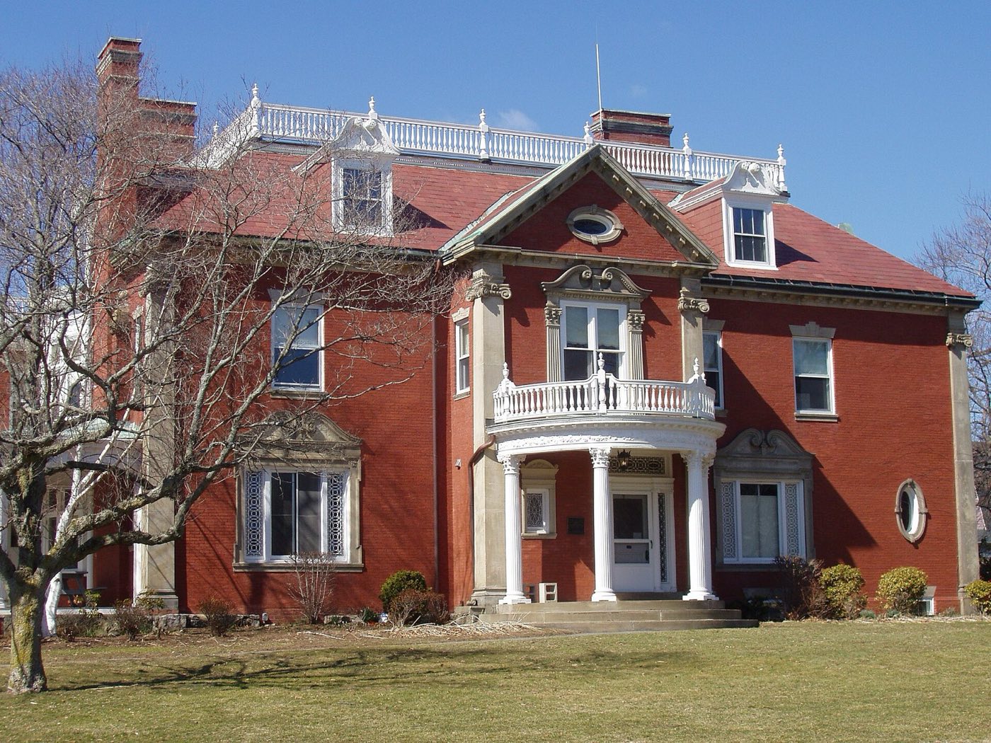 The Elihu Thomson House in Swampscott, Massachusetts, now used as Town Hall.