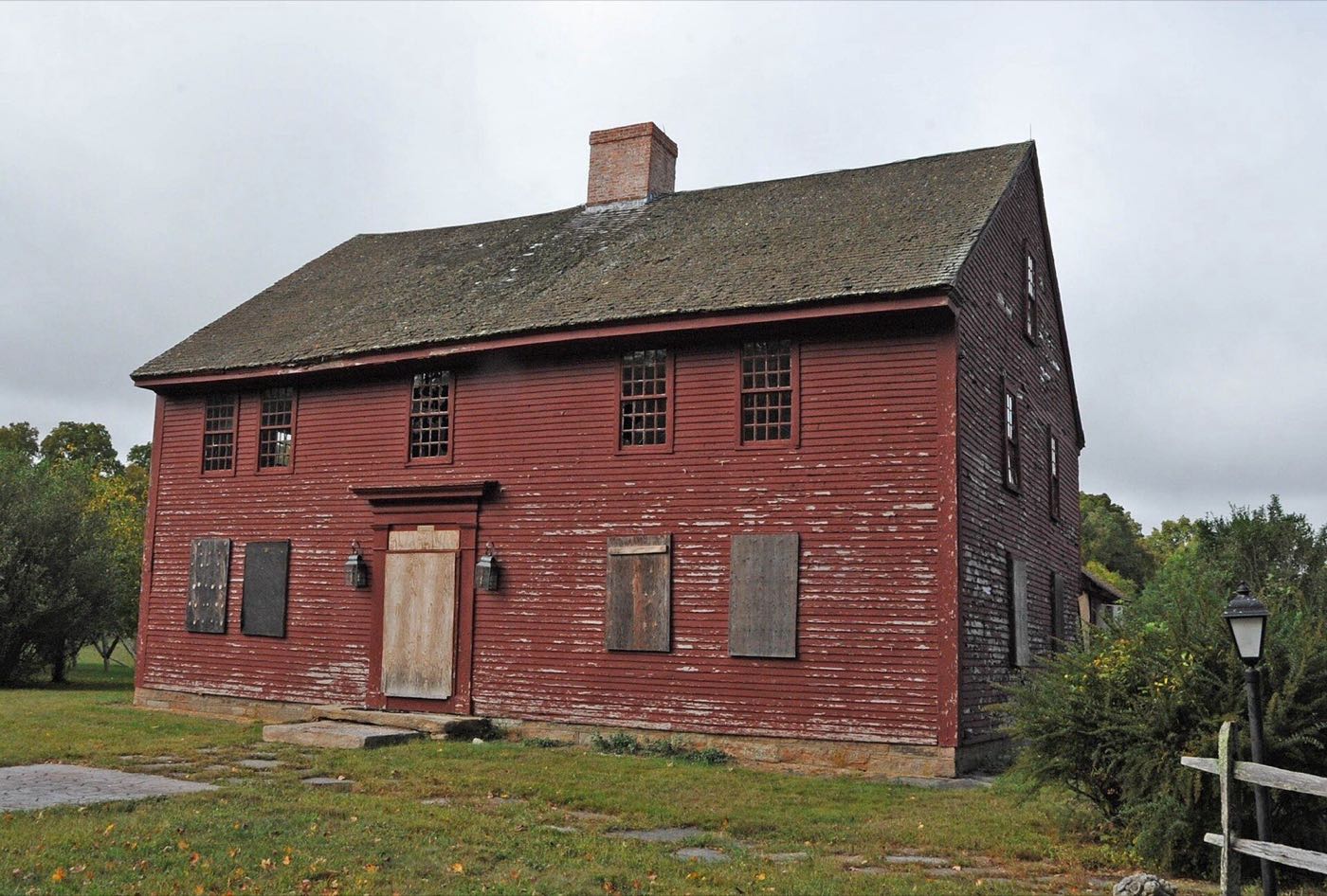 John Randall House, a historic home in North Stonington, Connecticut