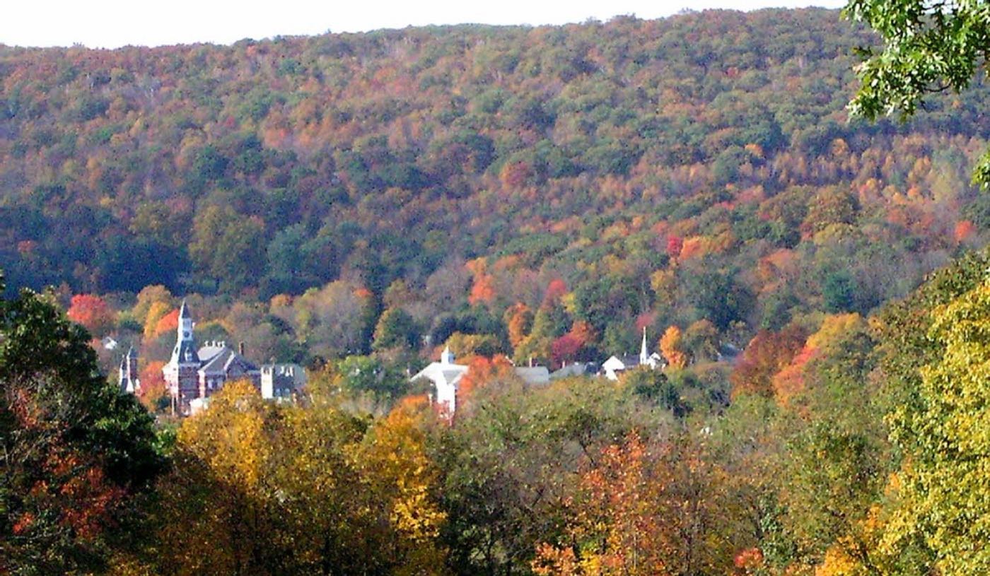 A view of Thomaston, Litchfield County, Connecticut